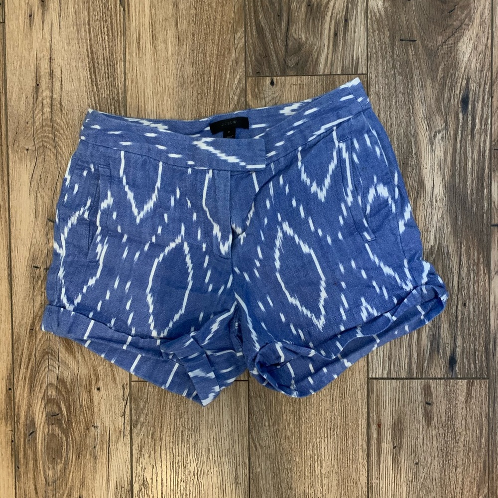 JCrew Patterned Shorts
